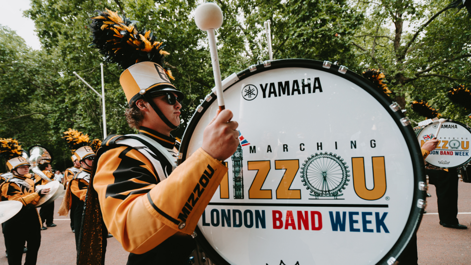 Marching Mizzou in London