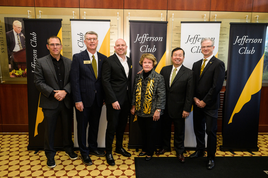 Golden Quill winners with Mizzou leadership