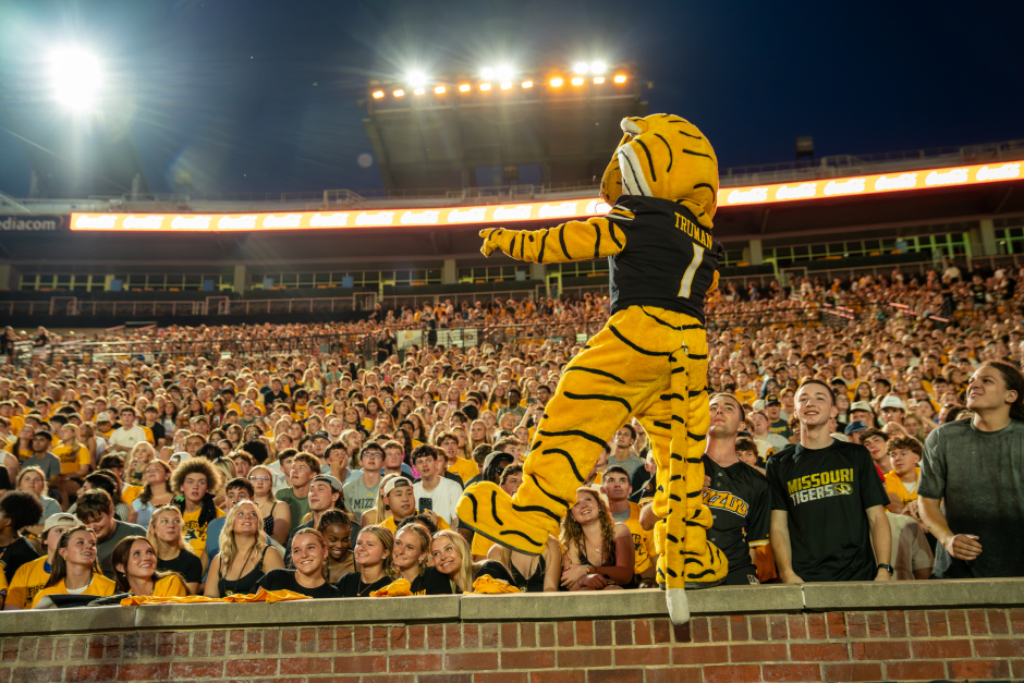 Truman gets crowd excited