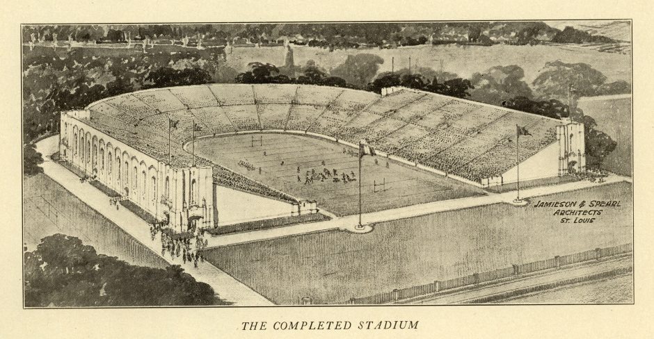 stadium architectural rendering