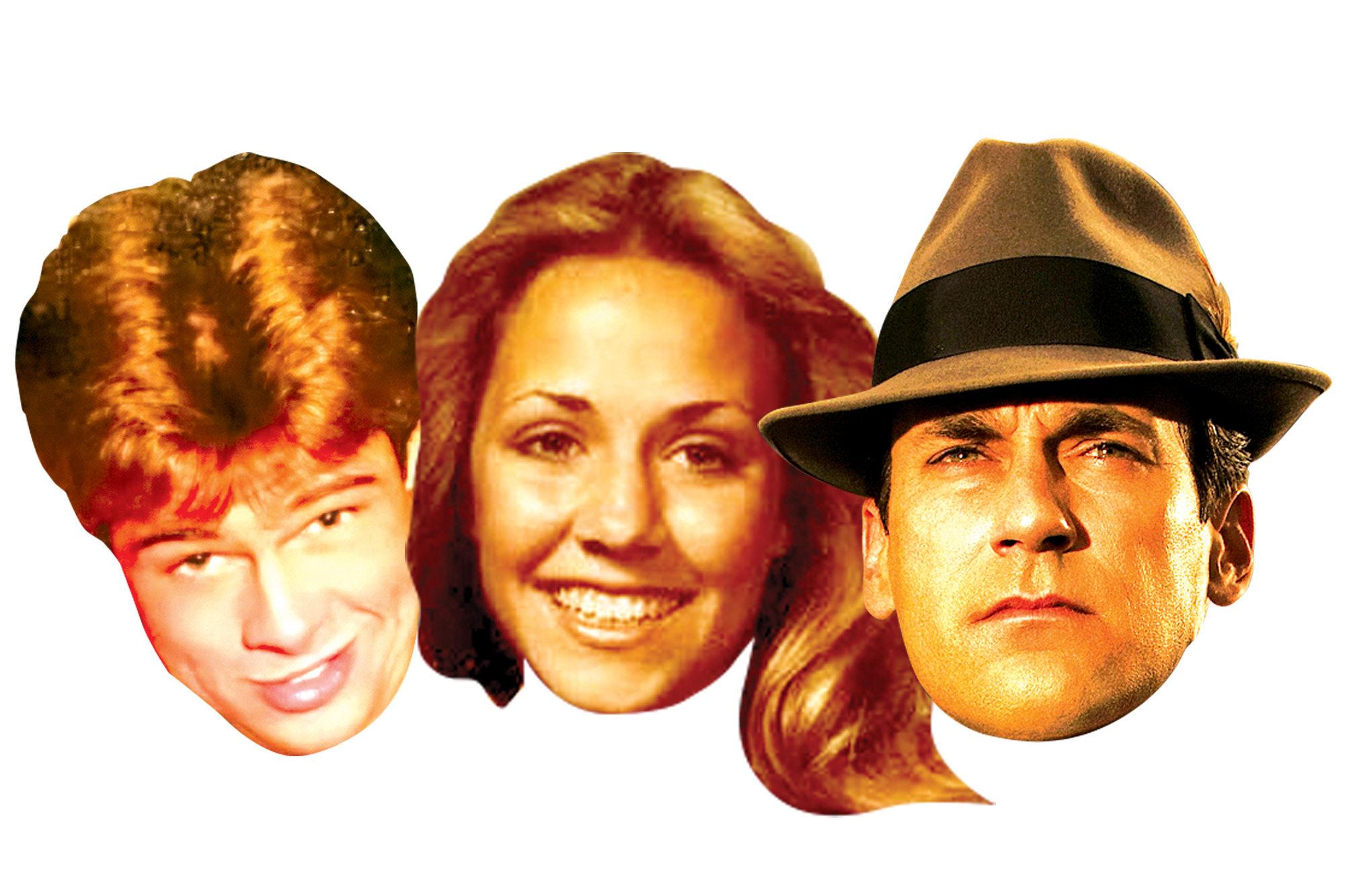 Brad Pitt, Sheryl Crow, Jon Hamm
