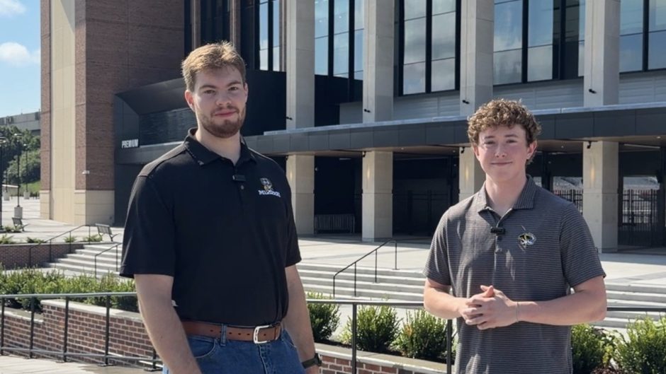 two civil engineering students