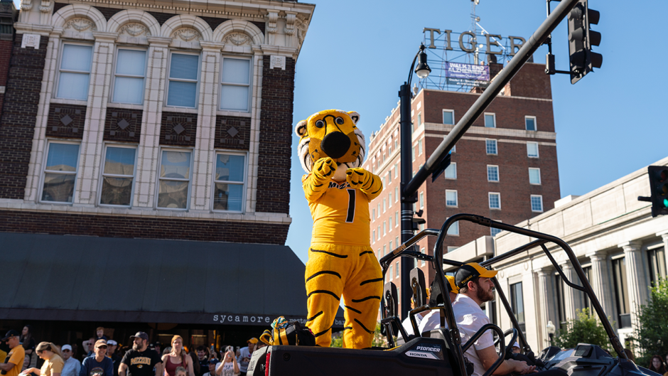Truman the Tiger points