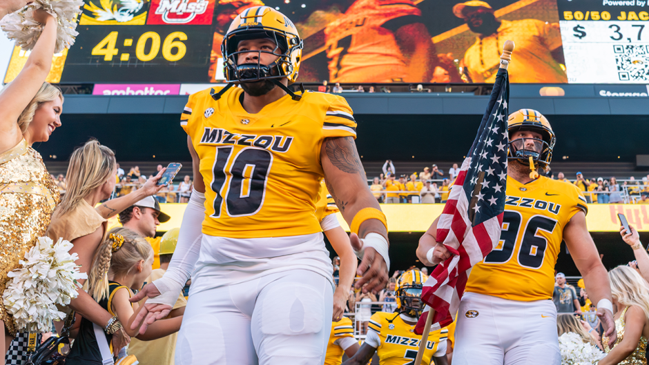 Mizzou football players