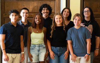 Group shot of Stamp Scholars
