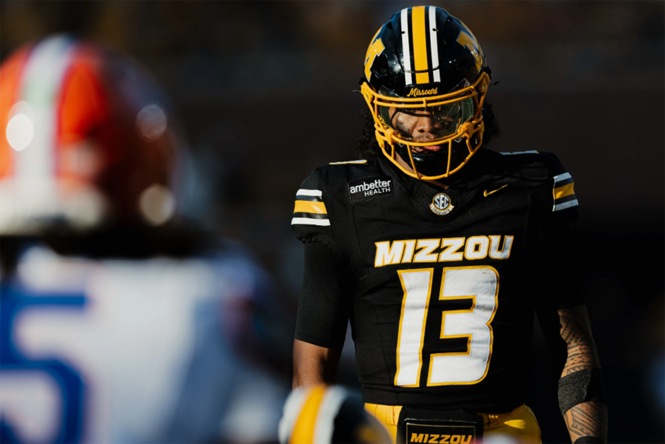 Mizzou football player