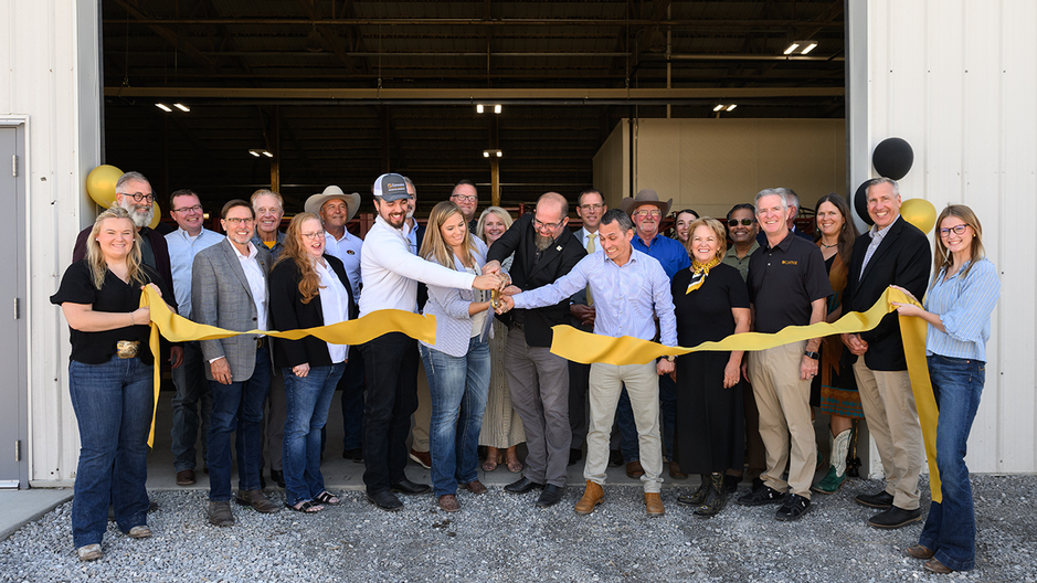 Ribbon cutting ceremony