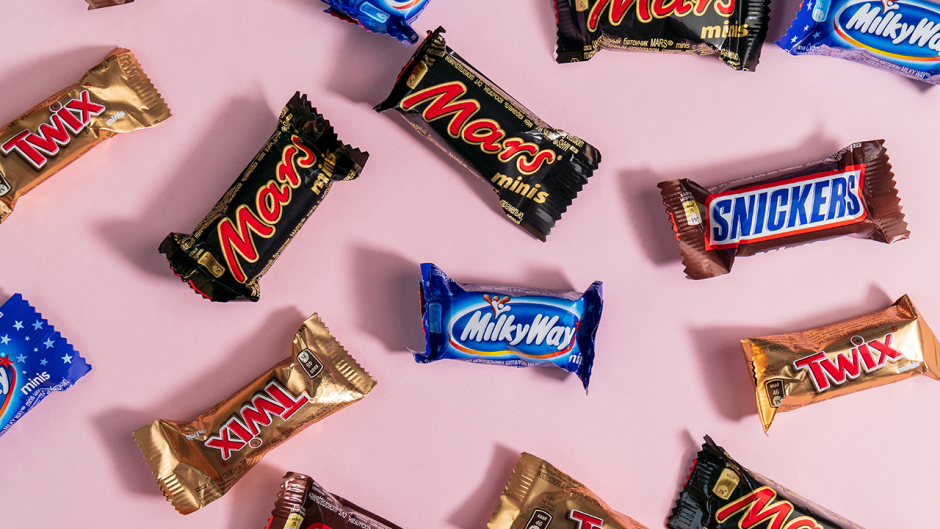 Candy bars.