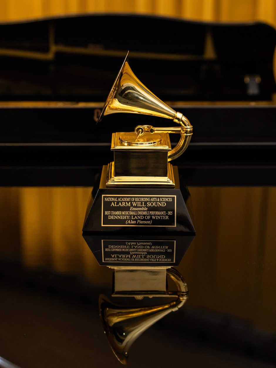 A Grammy statuette
