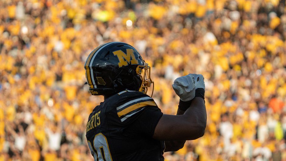 A Mizzou Tiger football player