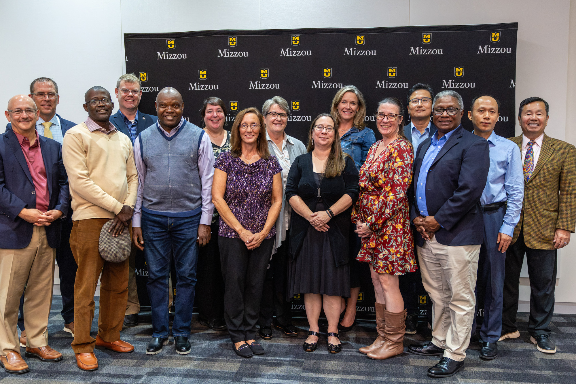 Faculty members with 20 years of service to Mizzou