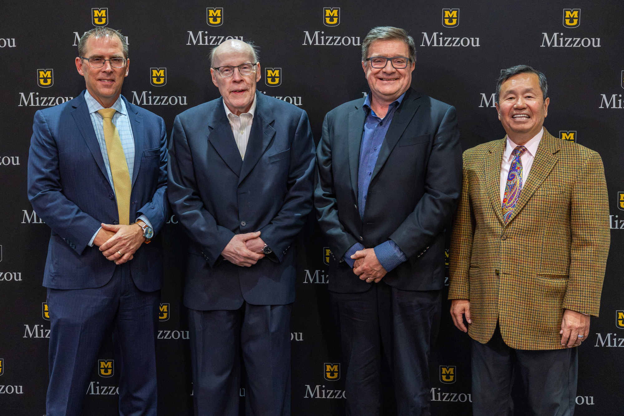 Faculty members with 40 years of service to Mizzou