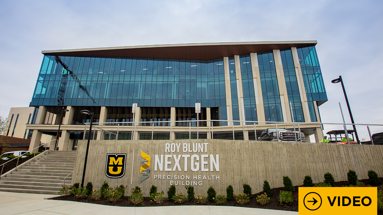 NextGen building with video button